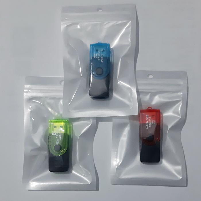 Gambar Card Reader Micro SD USB 2.0 All In One 4 Slot Memori Card Rider Putar - Kemasan dari Aura Digital undefined Tokopedia