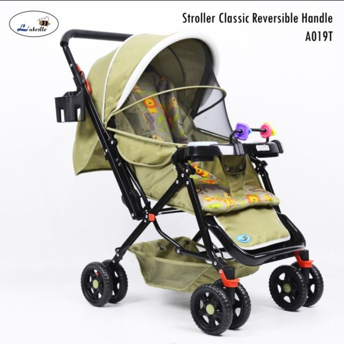 Gambar Stroller Labeille Classic Free Alas Stroler Reversible Dorongan Bayi stroller bayi lipat - 4 dari sweetbabyshopping undefined Tokopedia