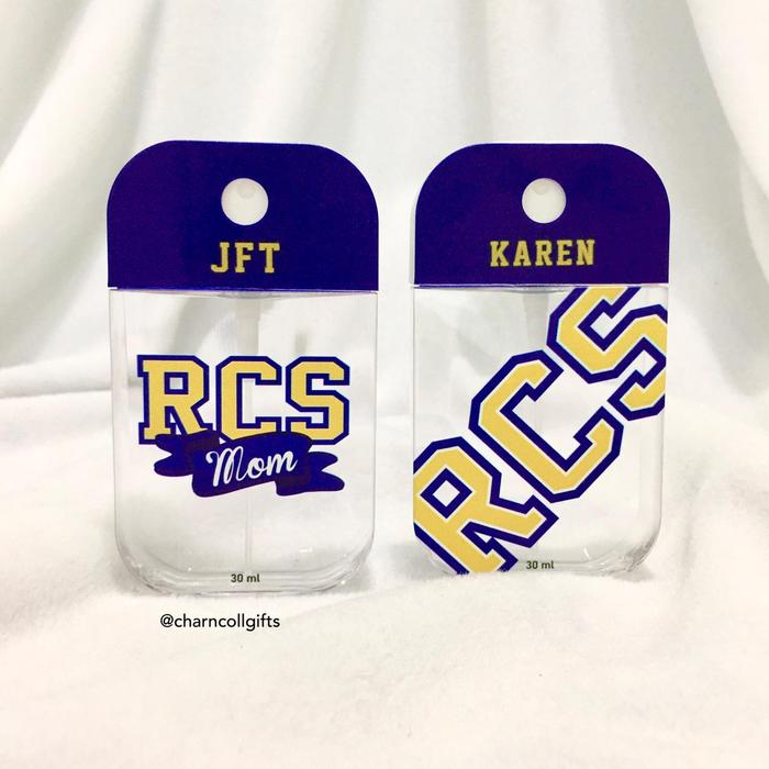 Gambar Botol Hand Sanitizer Custom Logo / Botol Sanitizer Custom Nama - Biru dari Char & Coll Gifts undefined Tokopedia