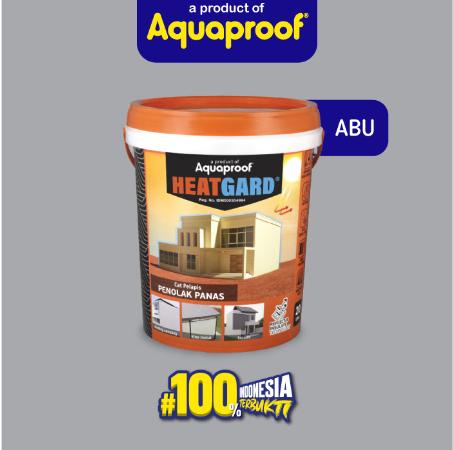 Gambar HEATGARD by aquaproof (20 LITER)- CAT PELAPIS TOLAK PANAS & ANTI BOCOR - Abu-abu dari WANDA PAINTS undefined Tokopedia
