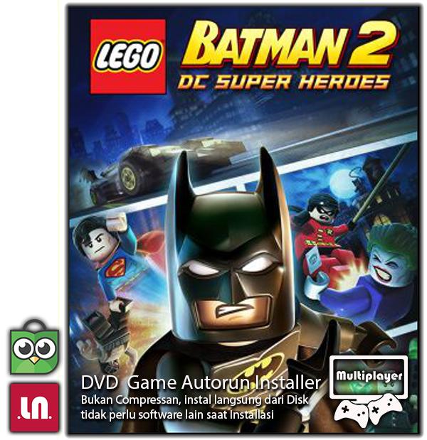 Lego Batman DC Super Heroes PC DVD Game Adv softcover