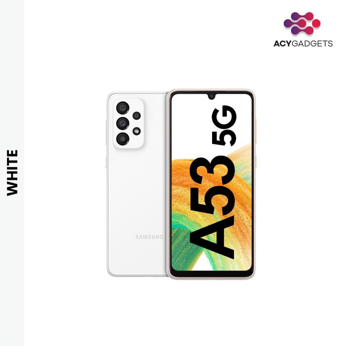 Gambar SAMSUNG GALAXY A53 5G 8/256GB GARANSI RESMI SEIN - White dari ACY Gadget Official undefined Tokopedia