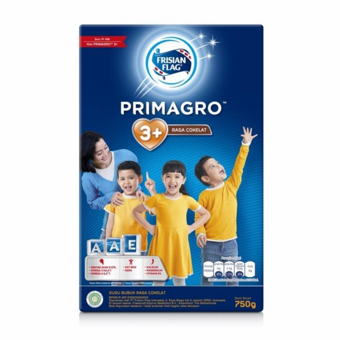 Gambar FRISIAN FLAG PRIMAGRO 3+ COKLAT 750g dari Toko Anterah Swalayan undefined Tokopedia