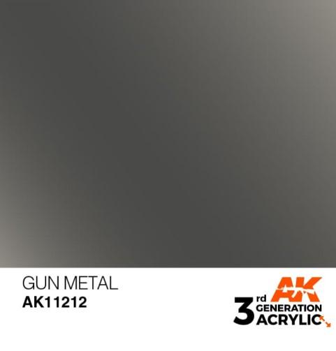 Gambar GUN METAL AK11212 - cat model kit paint dari scale figure undefined Tokopedia