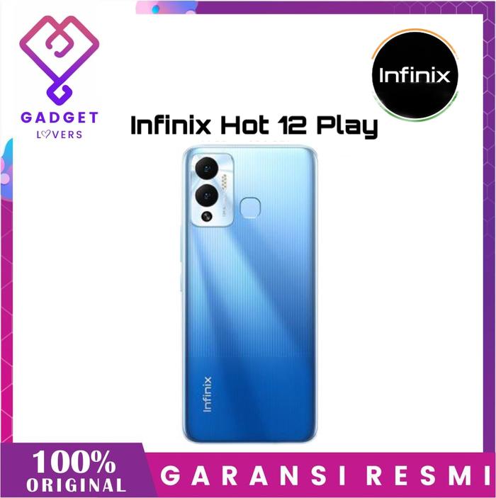 Gambar Infinix Hot 12 Play 4GB + 128GB Garansi Resmi Infinix Indonesia - Horizon Blue dari GADGET - LOVERS undefined Tokopedia