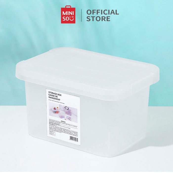 Gambar MINISO Matte Storage Box Organizer Multifungsi, Kecil / Sedang - Small dari minisoshopid undefined Tokopedia