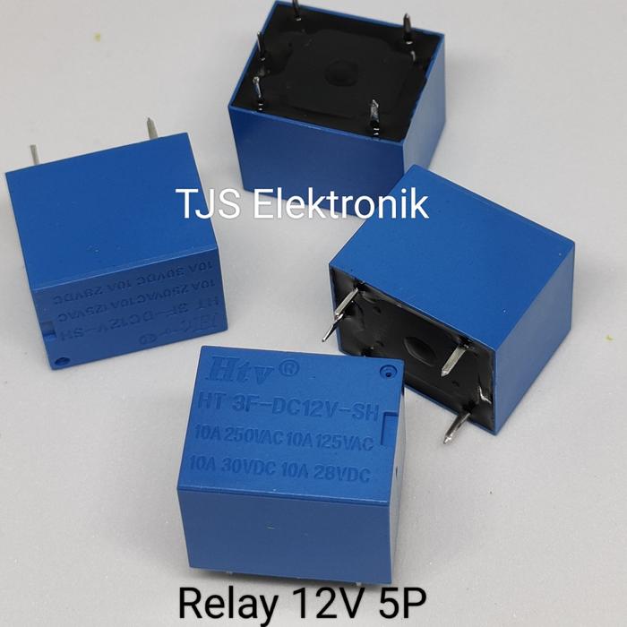 Jual Relay 12V 5 Pin Merk HTV/Relay HTV 12V 5P - Jakarta Barat - TJS ...