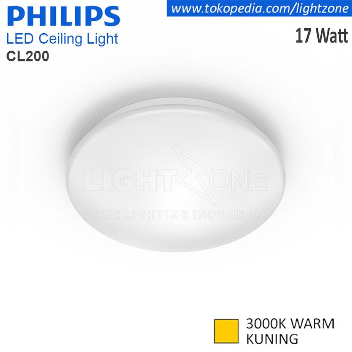 Gambar Lampu Plafon LED Philips CL200 17 Watt Ceiling Light - Kuning dari Lightzone undefined Tokopedia