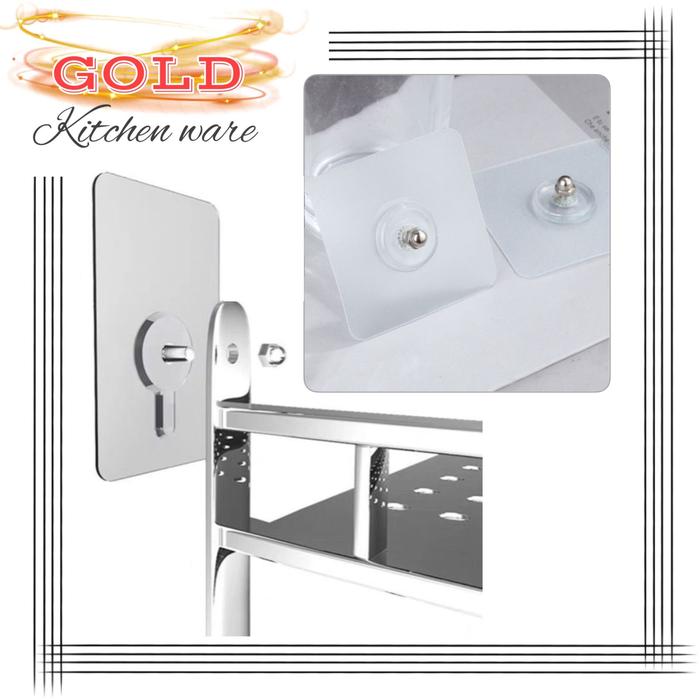 Gambar G747 2Pc Perekat Baut Dinding Tanpa Bor Dan Paku Tanpa Bekas / Tempela dari Goldkitchenware undefined Tokopedia