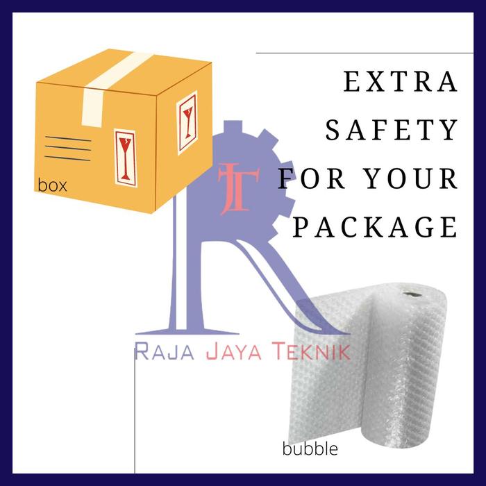 Gambar Tambahan Packing Kardus / Bubblewrap / Extra Stiker Fragile dari Raja Jaya Teknik undefined Tokopedia