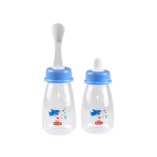 Gambar Bunny Silicone Squeeze Feeder Botol Bubur ADB-2808 - Biru dari Lustybunny Baby undefined Tokopedia