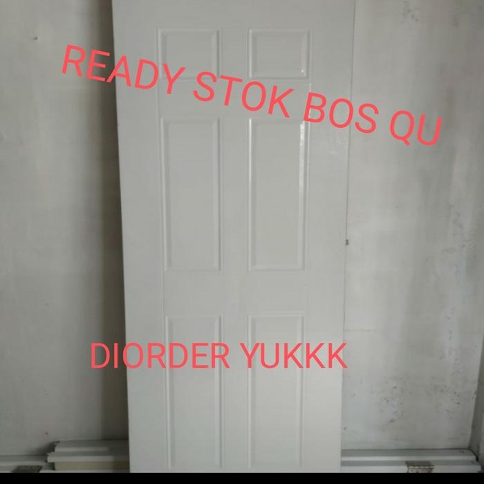 Gambar Pintu Press Baja + Kusen 86 x 209 Berkwalitas Terjangkau - MEDAN dari HomzKitz undefined Tokopedia