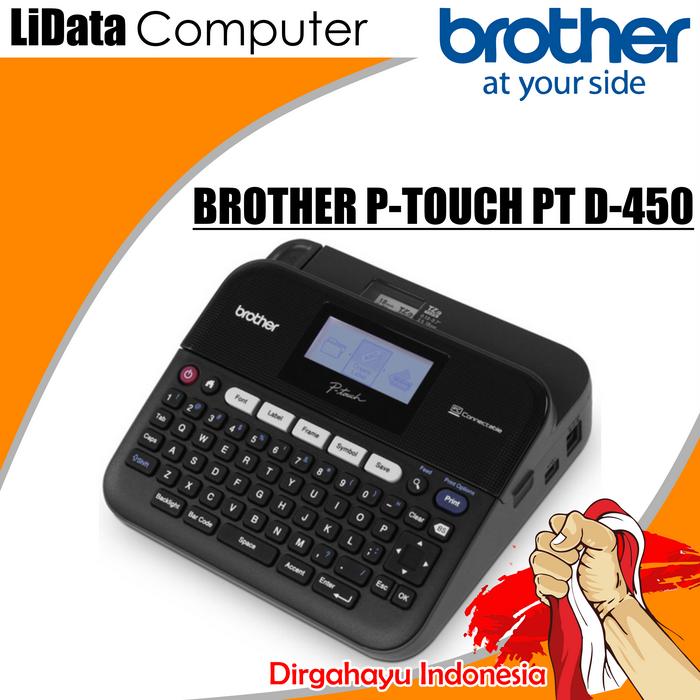 Jual Brother PT-D450 Printer Label 