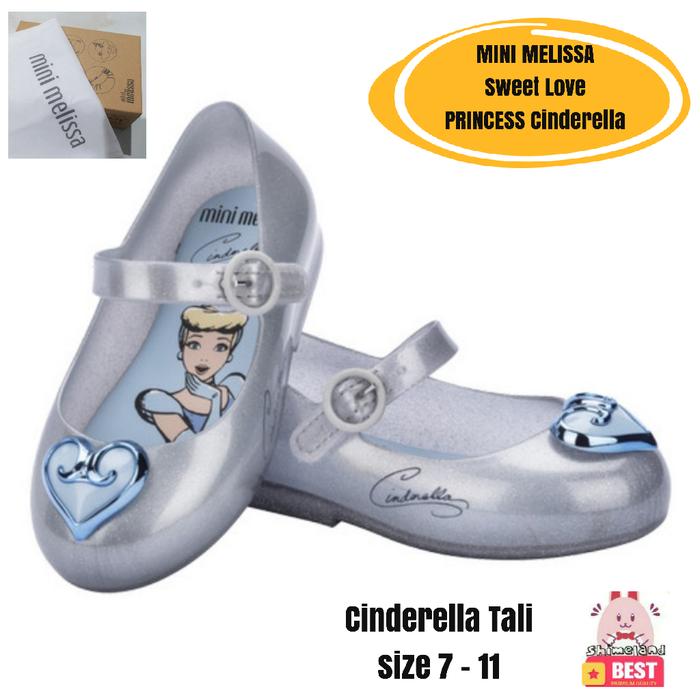 Gambar Mini Melissa BB Series Cinderella Sepatu Pesta Anak Perempuan - Cinderella tali, 7 dari SHIMELAND undefined Tokopedia