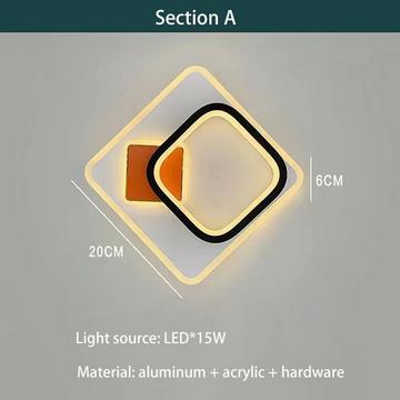 Gambar Lampu Plafon Desain Modern Dan Elegan Untuk Kamar Tidur - A, 3 Warna Berubah dari Sam InotJKT undefined Tokopedia