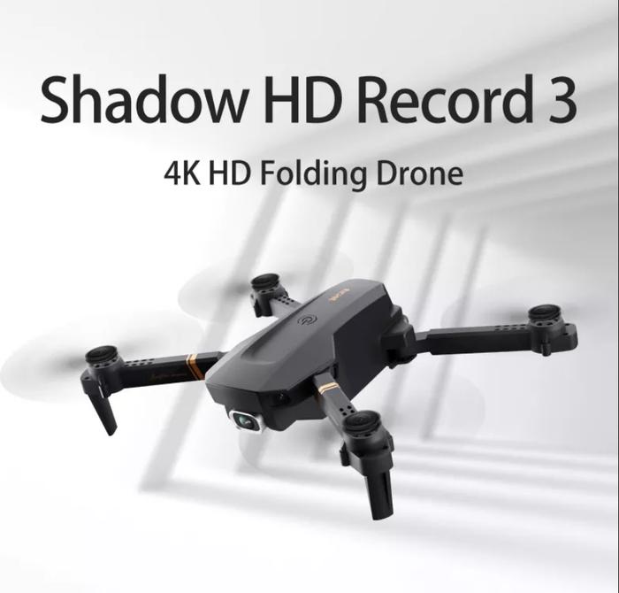 Gambar RC 4K HD Folding Shadow V4 drone with WiFi remote controller dari Devil Store Indonesia undefined Tokopedia