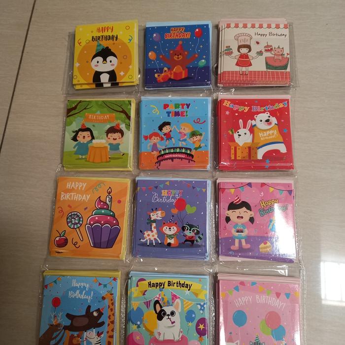 Gambar Tambahan Kartu ucapan motif random - cewe+amplop dari I-Bricks undefined Tokopedia