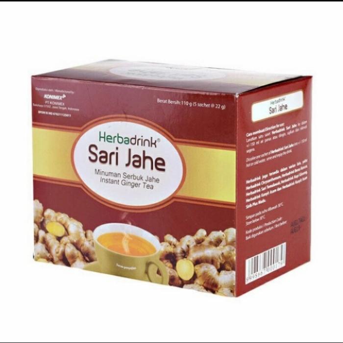 Gambar Herbadrink jahe box minuman sachet sari jahe (5 pcs @22gr) bubuk jahe dari fera olshop2023 undefined 4 Tokopedia