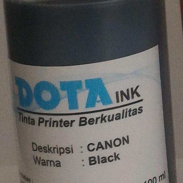 Gambar Tinta printer DOTA INK Canon 100ml - Hitam dari Sinar Printer Jakarta undefined Tokopedia