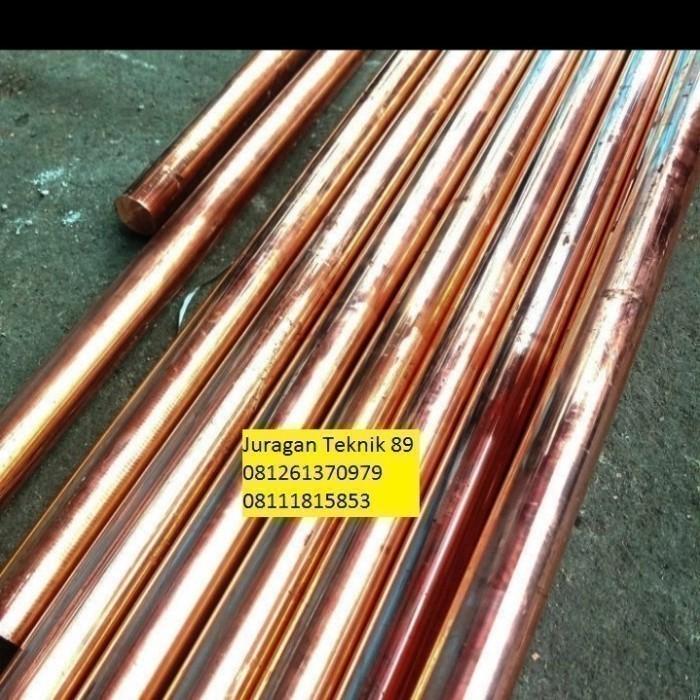Jual grounding rod 5/8 full tembaga / Rod 5/8 Full Tembaga tongkat