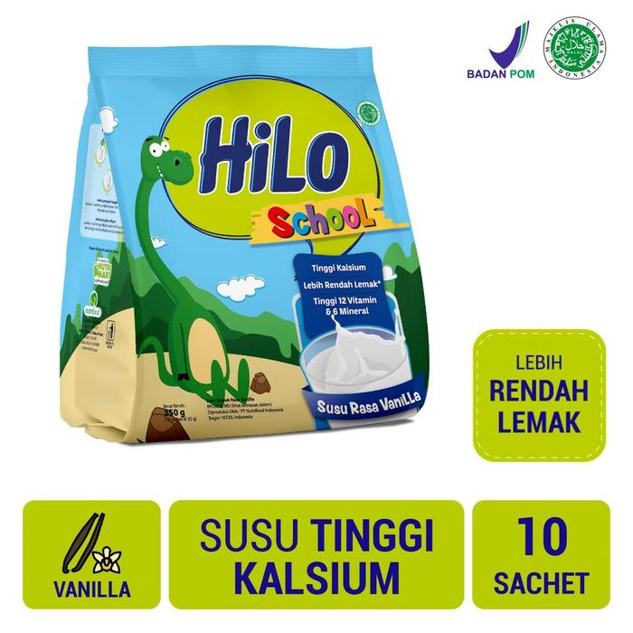Gambar hilo school vanila vanilla 10's×35gr - 10x35gr dari Kivara Store undefined Tokopedia