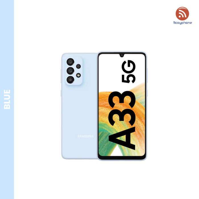 Gambar SAMSUNG GALAXY A33 5G 8/256GB GARANSI RESMI SEIN - Blue dari Acoyphonecell undefined Tokopedia