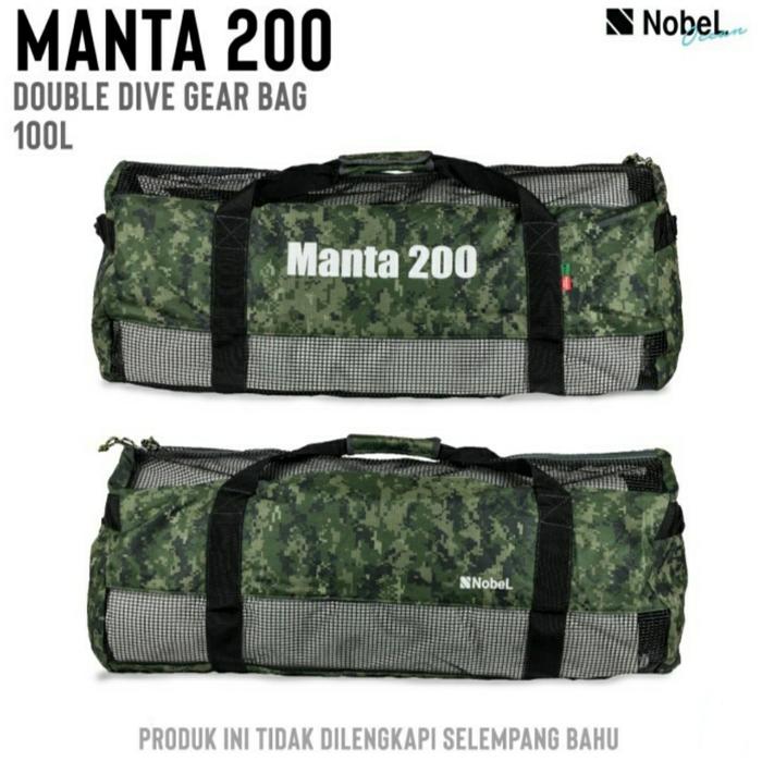 Gambar DIVE GEAR BAG|MANTA 200 ARMY SERIES|TAS SELAM|NOBEL OUTDOOR|100 L - DigiCamo Jungle dari Simbiosa Outdoor undefined Tokopedia