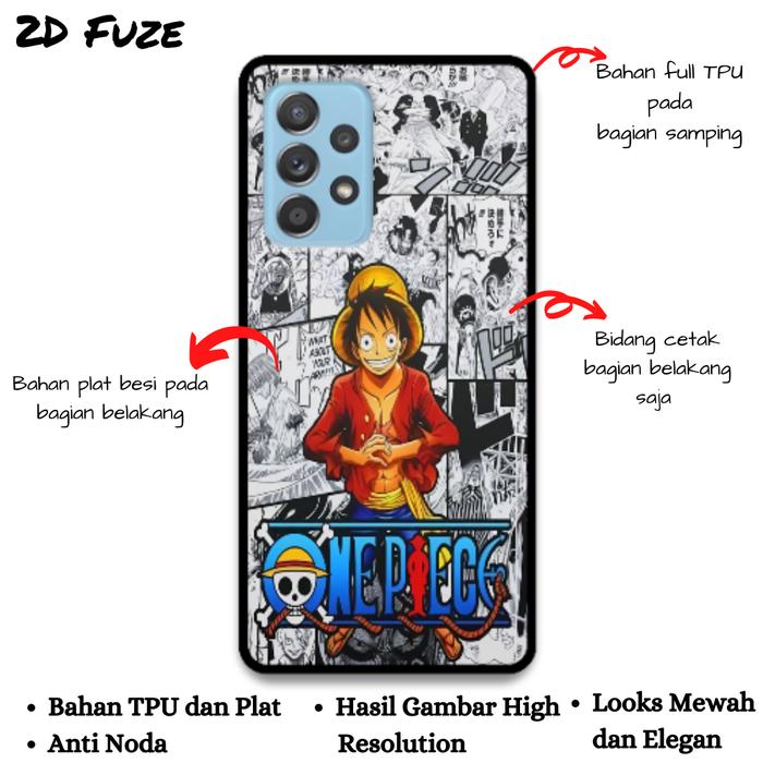 Gambar Casing Handphone Monkey D. Luffy One Piece Custom Premium - 2D FUZE, PRE-ORDER dari Roxie__Store undefined Tokopedia
