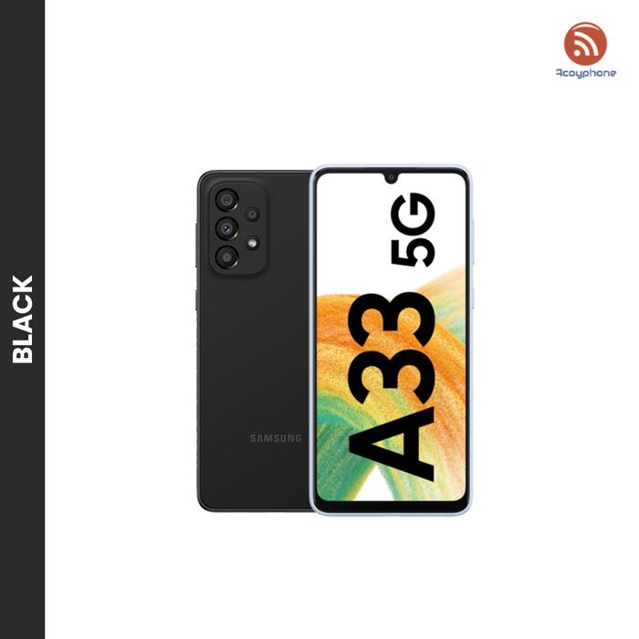 Gambar SAMSUNG GALAXY A33 5G 6/128GB GARANSI RESMI SEIN - Black dari Acoyphonecell undefined Tokopedia