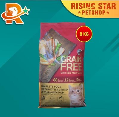 Kitchen Flavor Grain Free Baby Kitten Cat Dry Food Makanan Kucing KG di  Rising Star Petshop Tokopedia