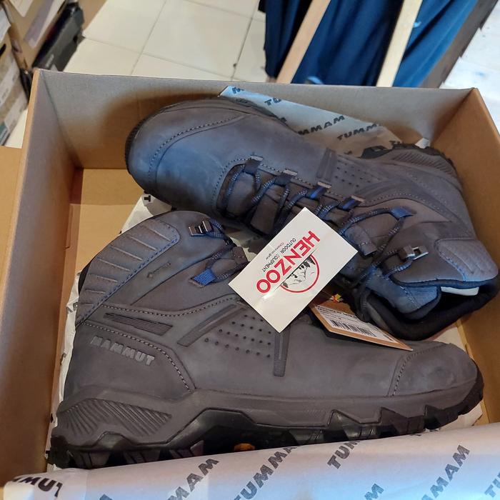 Gambar MAMMUT Mercury 4 IV Mid Goretex Hiking Boots Sepatu Gunung Trekking dari Henzoo Gear undefined Tokopedia