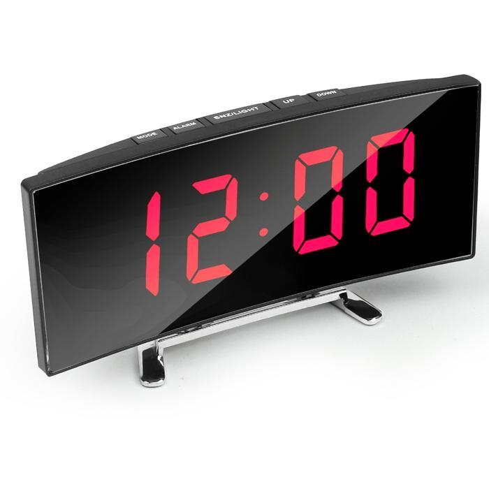 Gambar Jam Meja Digital Led Weker / Digital Alarm Clock Mirror DT-6507 Green - Merah dari Global Store Elektronik undefined Tokopedia