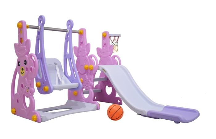 Gambar Luxury LONDON Bus OTTO Car Slide Swing - prosotan ayunan anak Labeille - Merah Muda dari Pusat Fit undefined Tokopedia