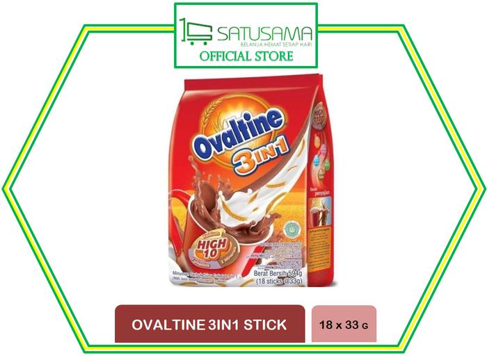 Gambar OVALTINE 3IN1 STICK 18*33 G dari satusamaonline undefined Tokopedia