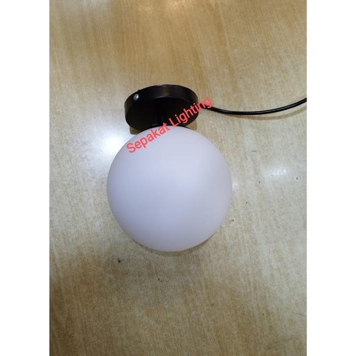 Gambar lampu plafon hias bulat lp 648/1C - Hitam dari Sepakat lighting undefined Tokopedia