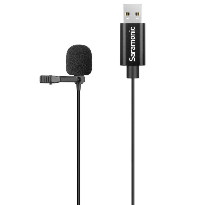 Gambar SARAMONIC - SR-ULM10 Omnidirectional Lavalier Microphone USB-A dari KORG Indonesia undefined Tokopedia