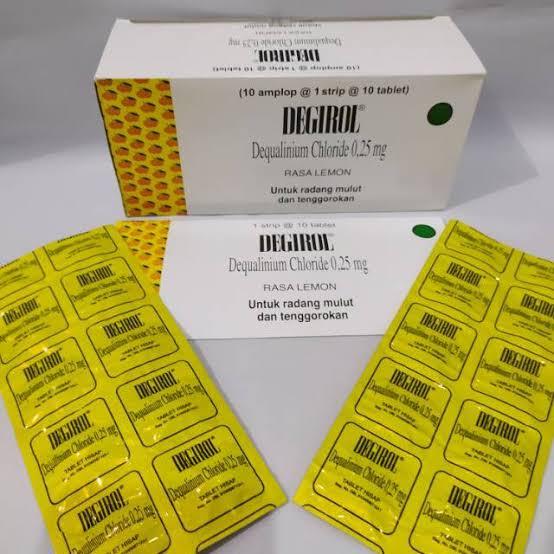 Gambar Degirol Obat Hisap/Kunyah Untuk Radang Mulut Tenggorokan 1 Srtrip 10 T dari Apotek Pratama Aryana undefined Tokopedia