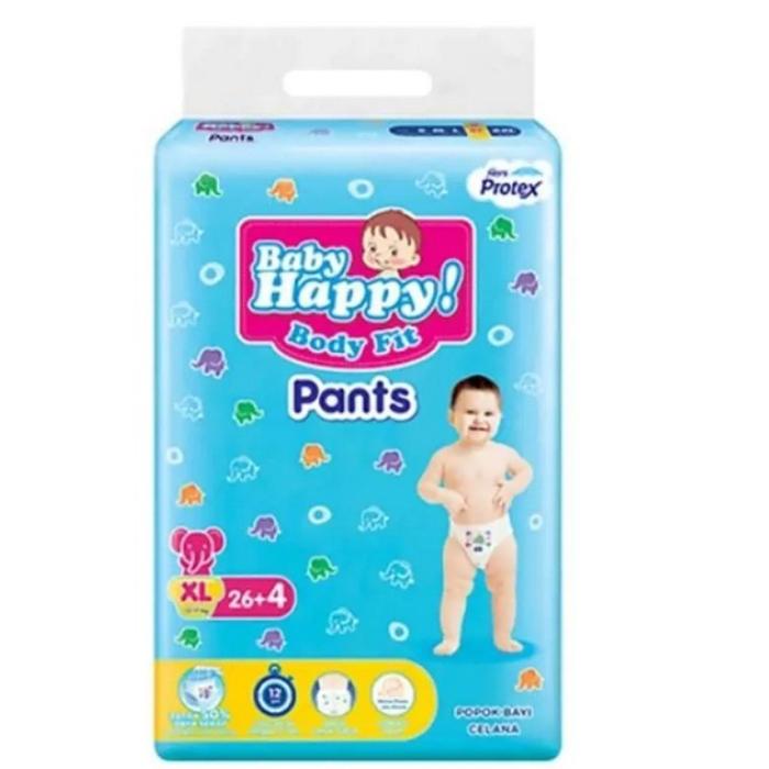Jual Baby Happy Body Fit Pants Popok Anak Dan Bayi Size XL 26+6