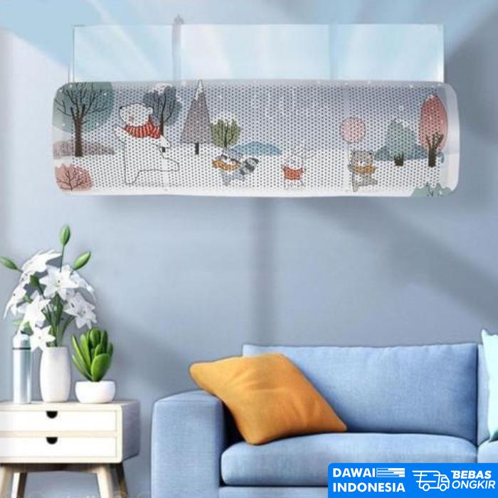 Gambar Air Screen Cover Angin Reflektor Talang AC Penahan Angin AC Adjustable - Hello Winter dari Dawai Indonesia undefined Tokopedia