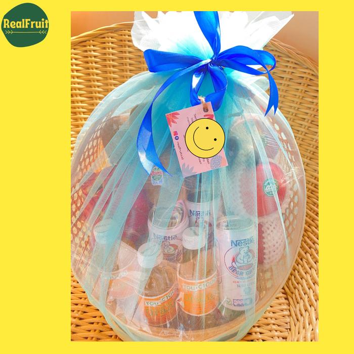 Gambar PARCEL BUAH KERANJANG TILE - FULL BUAH C dari realfruits.id undefined Tokopedia