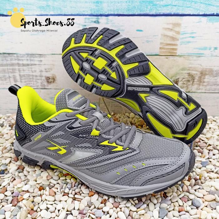 Gambar Sepatu Running SPOTEC Raptor - ABU MUDA/HCRH, 37 dari sports shoes.88 undefined Tokopedia