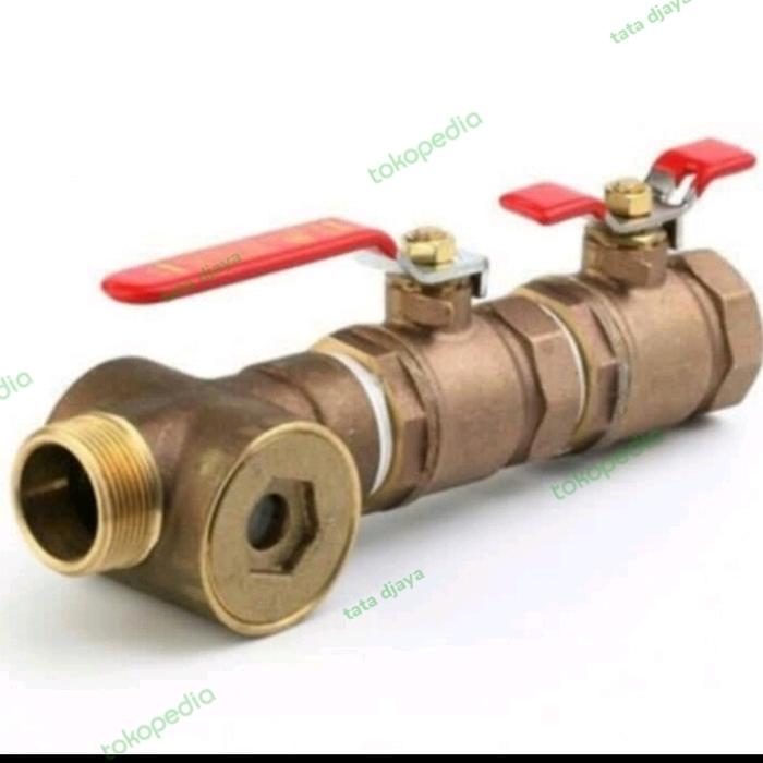 Jual TEST DRAIN/SIGHT GLASS 3IN1 INSPEKTOR TEST VALVE 1INCH MERK RISER ...
