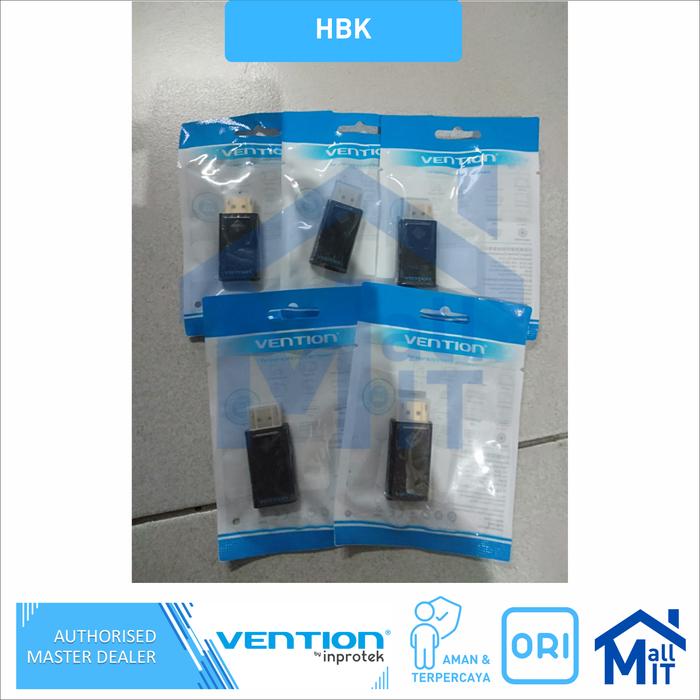 Gambar Vention Converter DisplayPort DP to HDMI Windows HBK HBM - HBK dari Mall IT Medan undefined Tokopedia