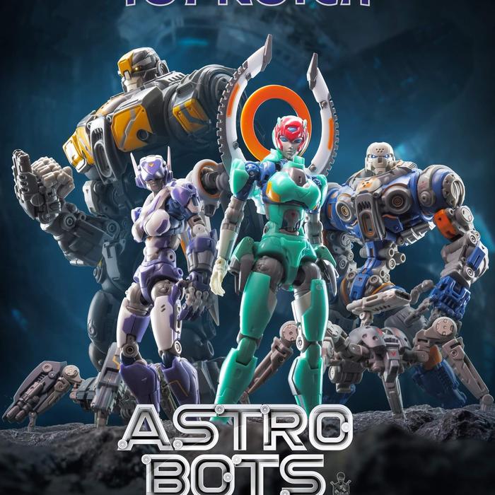 Gambar Toynotch Astrobots A-04 Athenia Action figure A04 Athenia dari B-Toys And Hobbies undefined Tokopedia