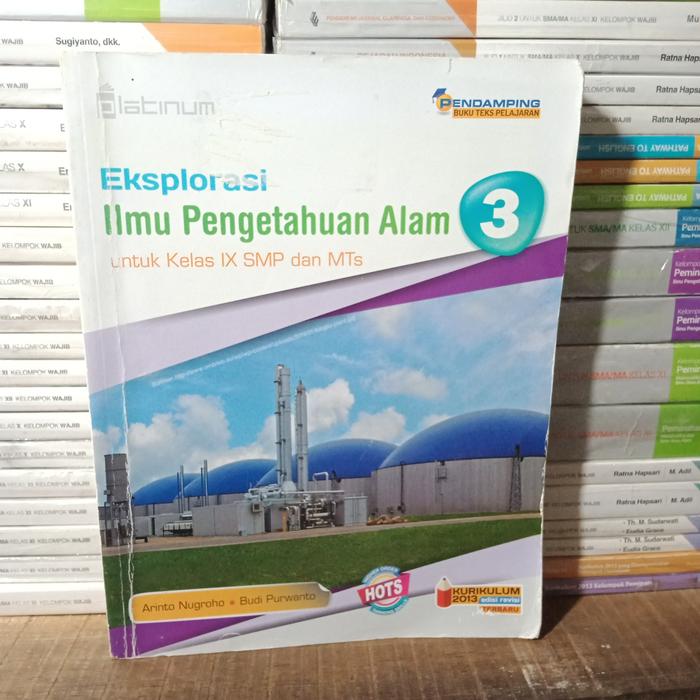 Gambar Eksplorasi Ilmu Pengetahuan Alam SMP Kelas 9 K13 Revisi HOTS Platinum dari TOKO BUKU LEJEM GULTOM JAYA undefined Tokopedia