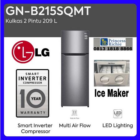 Gambar Kulkas LG Smart inverter 2 pintu GN-B215SQMT dari AGUNG ELEKTRONIK PEKANBARU undefined Tokopedia