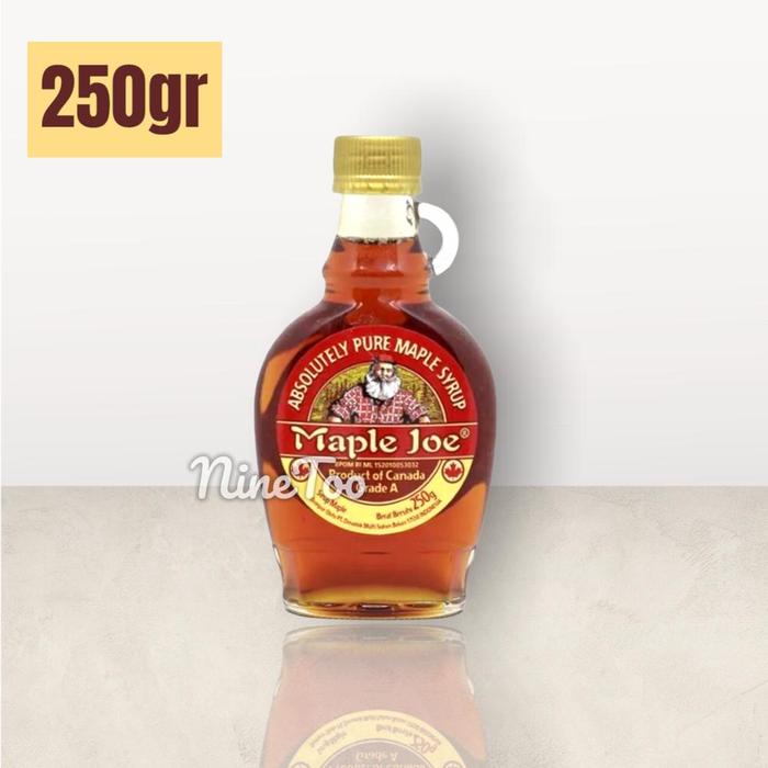 Gambar Maple Syrup Grade A Murni 100% Pure Natural Sirup Maple Import - 250gr Glass dari NineToo undefined Tokopedia