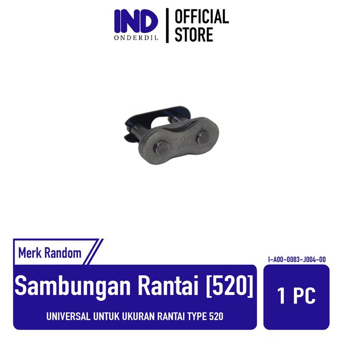 Gambar Sambungan-Penyambung Rantai-Rante Motor Jenis 420-428-428H-520 - 520 dari IND Onderdil undefined Tokopedia