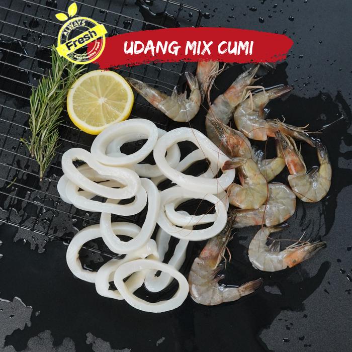 Gambar Udang Cumi Mix dari Portal Laut Indonesia undefined Tokopedia
