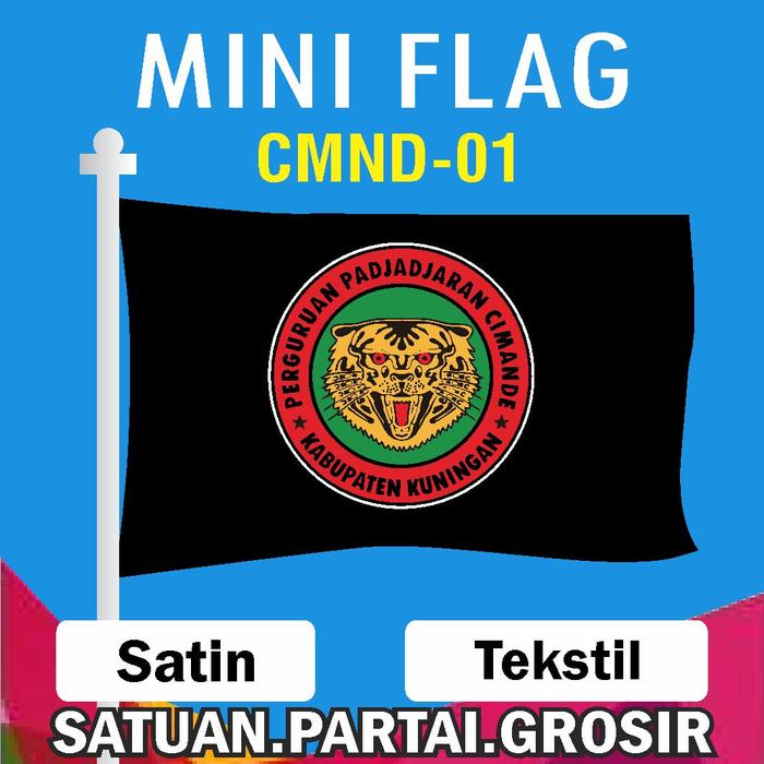 Gambar MINI FLAG PENCAK SILAT CIMANDE / BENDERA KOMUNITAS / CETAK BENDERA - CMND-01 dari pancawarnaprinting undefined Tokopedia